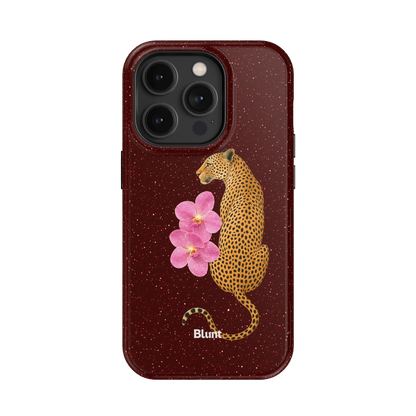 Burgundy Cleo iPhone Case
