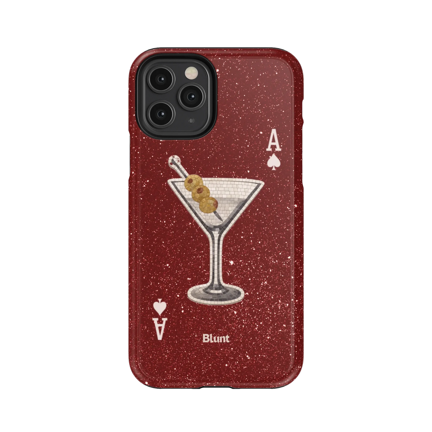 Red Dirty Martini iPhone Case