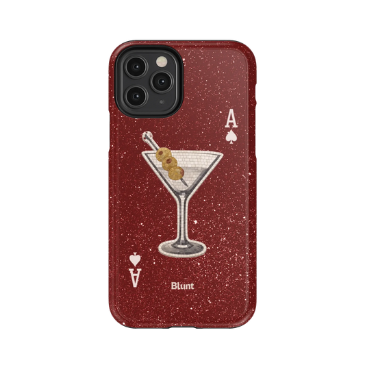 Red Dirty Martini iPhone Case