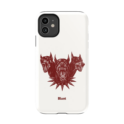Red Sin iPhone Case