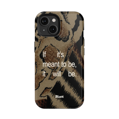 Meant To Be iPhone Case