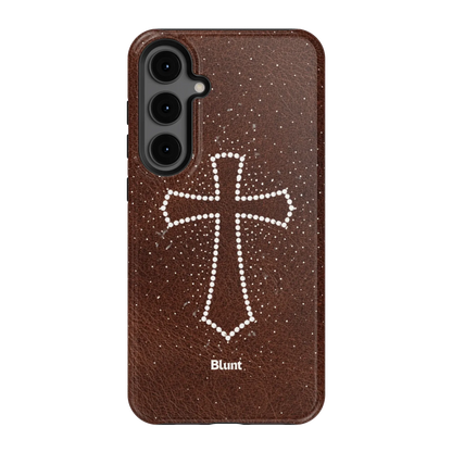 Brown-Diamara-samsung-case-Galaxy S24 Plus-1