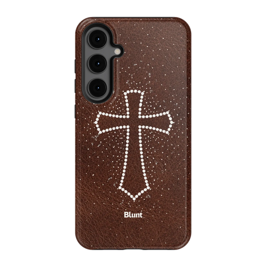 Brown-Diamara-samsung-case-Galaxy S24 Plus-1