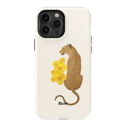 White Cleo iPhone Case