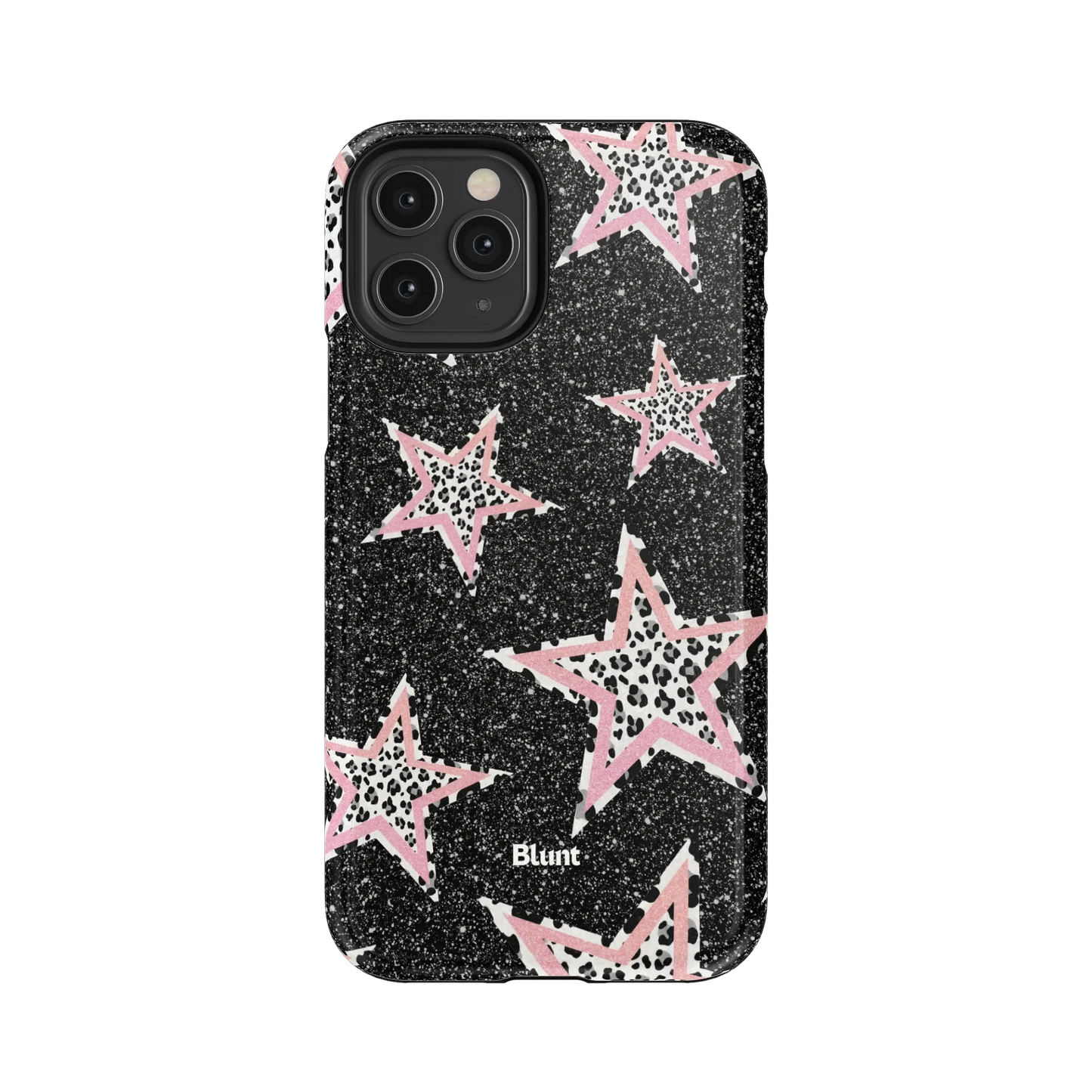 Pink Zebra Stars iPhone Case