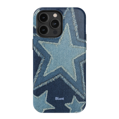 Denim Star iPhone Case
