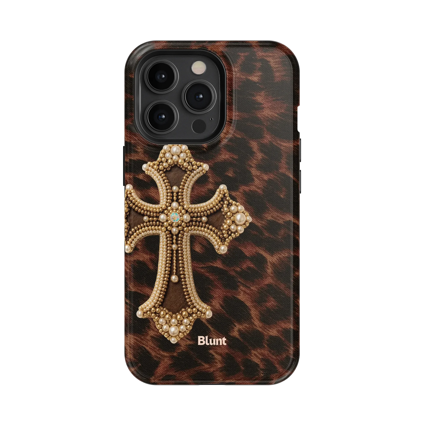 Bedazzled Cross iPhone Case