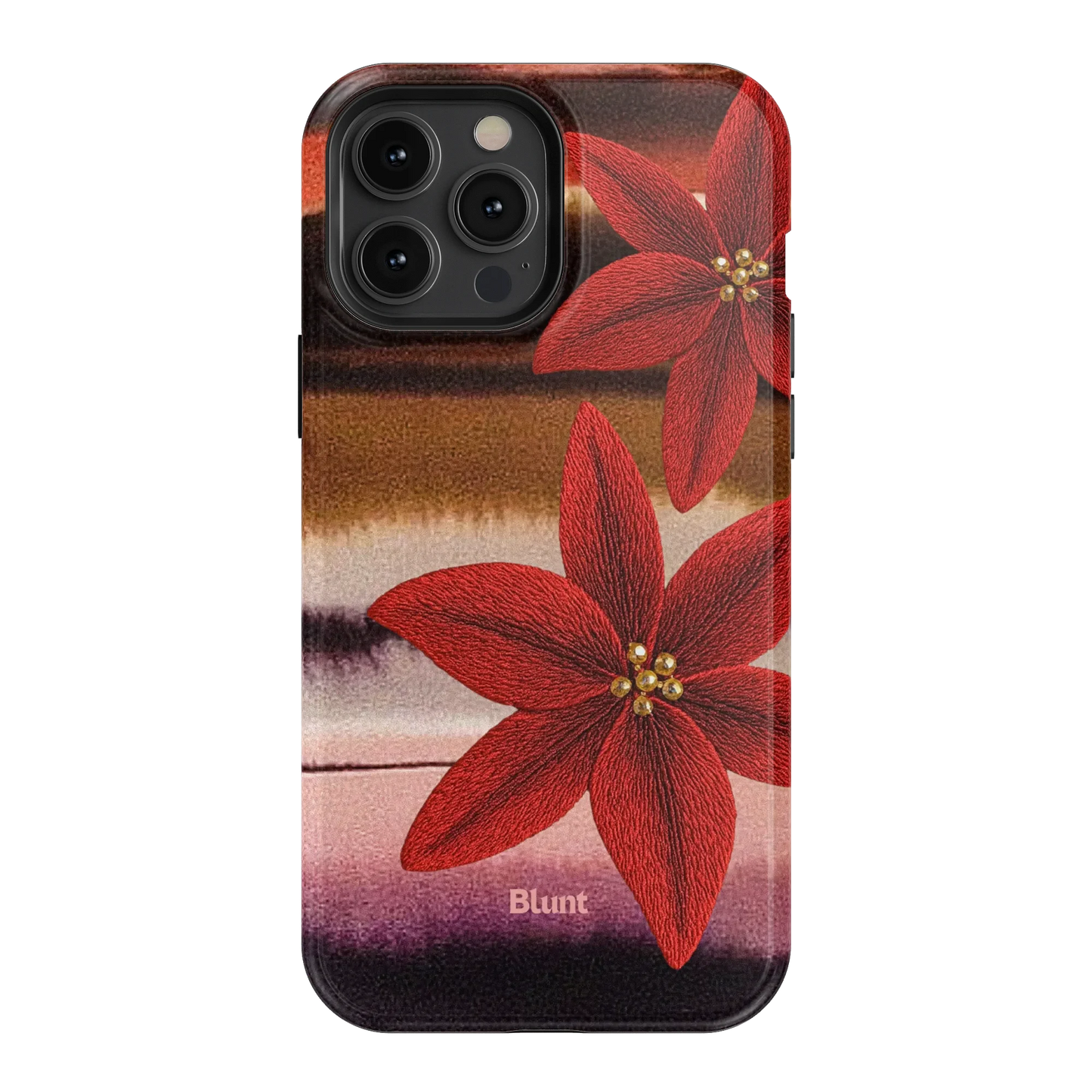 Crimson Bloom iPhone Case