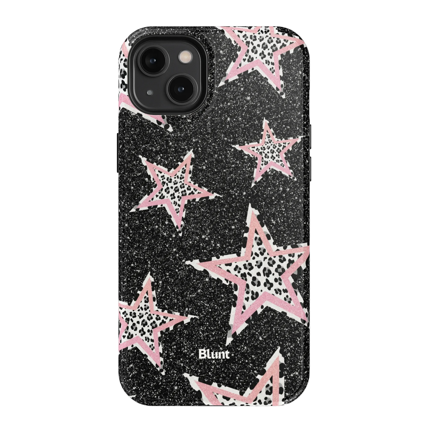 Pink Zebra Stars iPhone Case