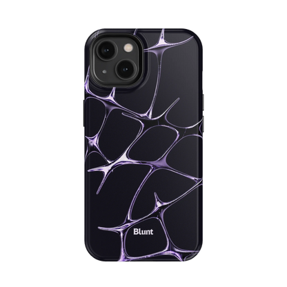 Violet Web iPhone Case