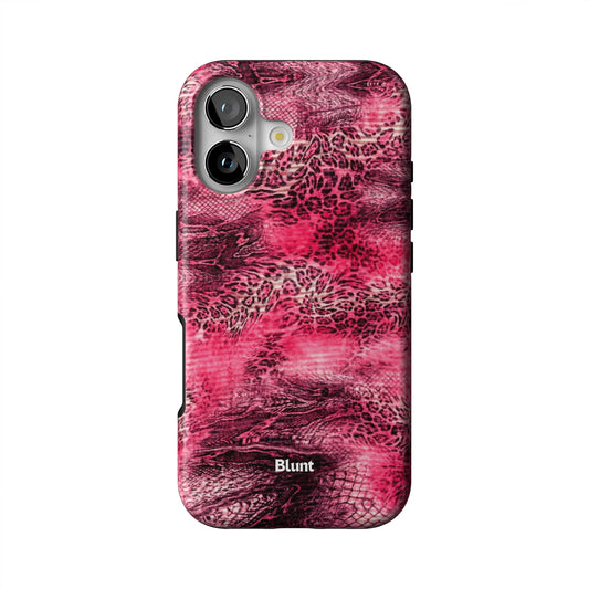 Pink Wild Acid iPhone Case