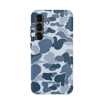 Bluish Camo Samsung Case