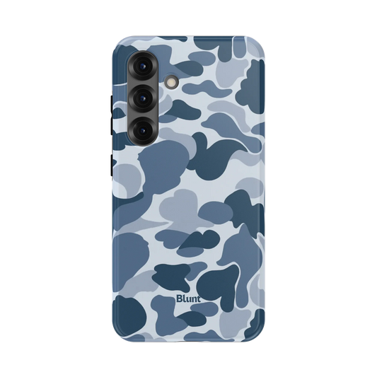 Bluish Camo Samsung Case