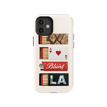 Cream Match iPhone Case