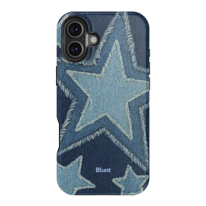 Denim Star iPhone Case