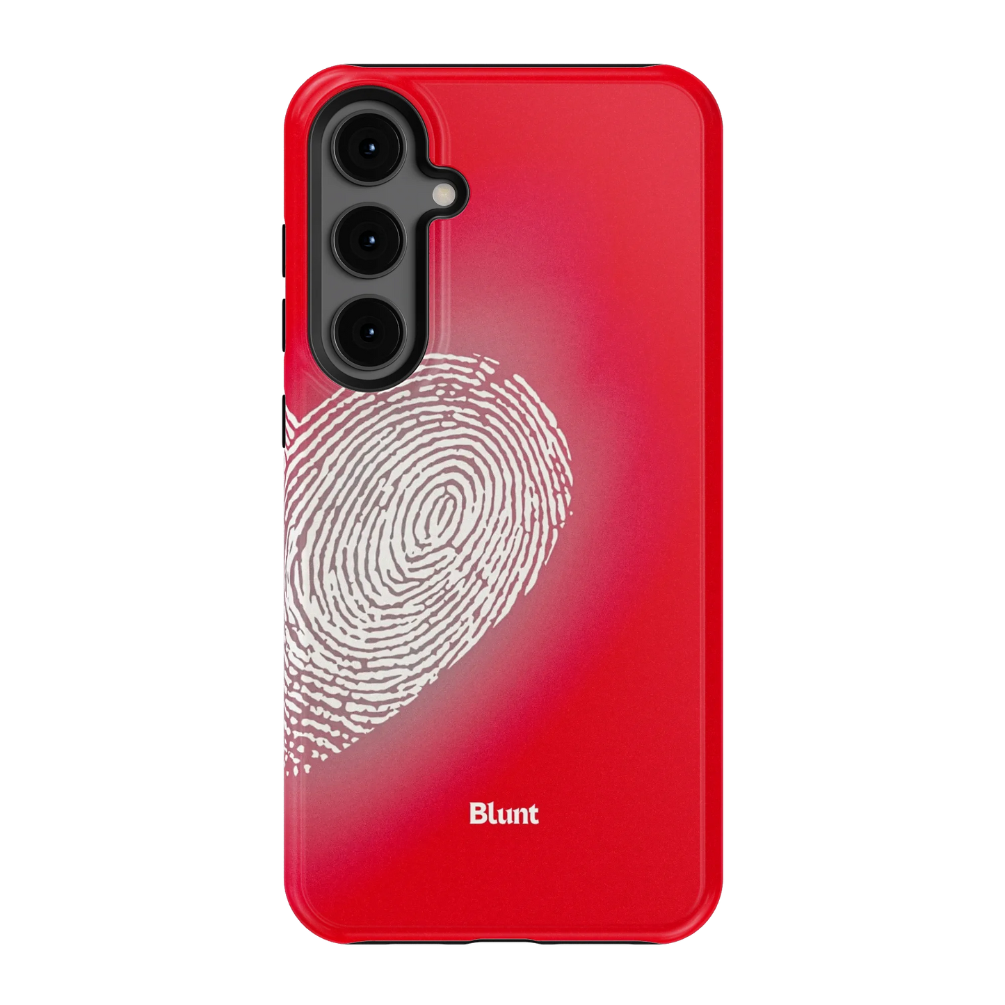 Heart Print Red Samsung Case