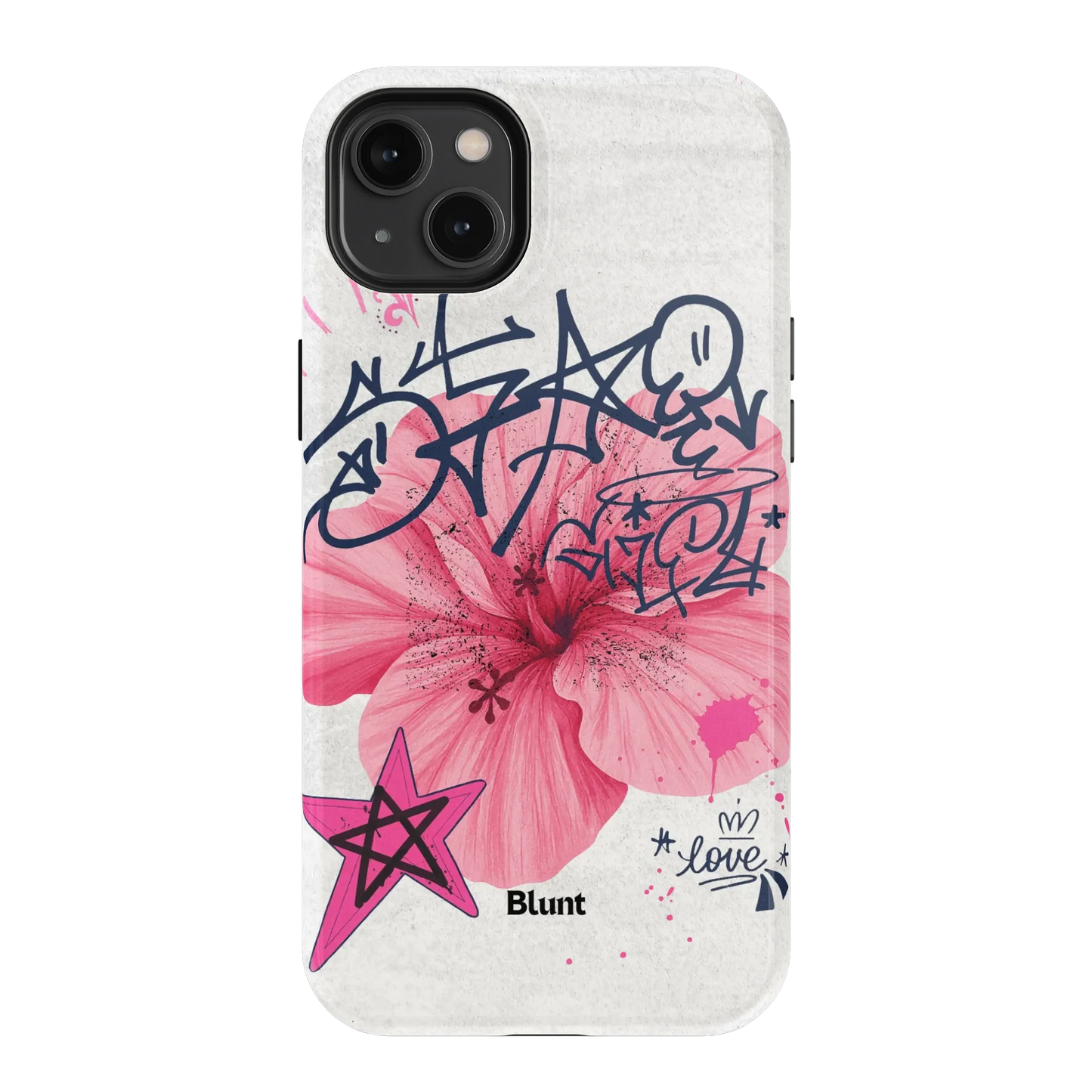 Grafitti Blossom iPhone Case