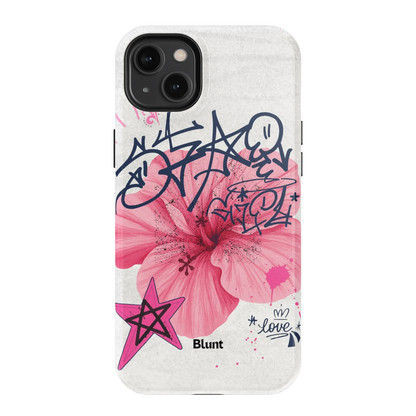 Grafitti Blossom iPhone Case