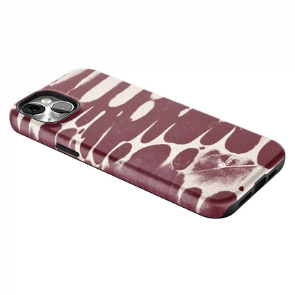 Crimson-Noir-Abstract-iphone-case-iPhone 14 Plus-2