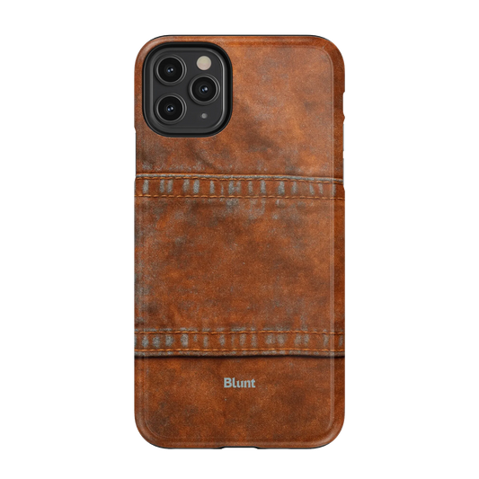 Chocolate Denim iPhone Case