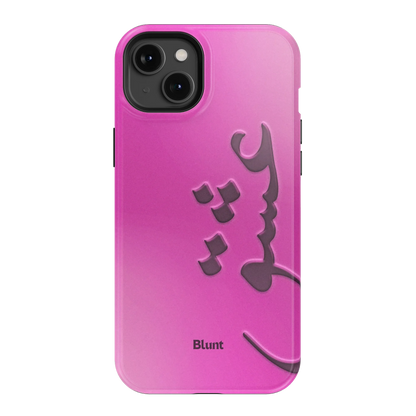 Pink Love iPhone Case