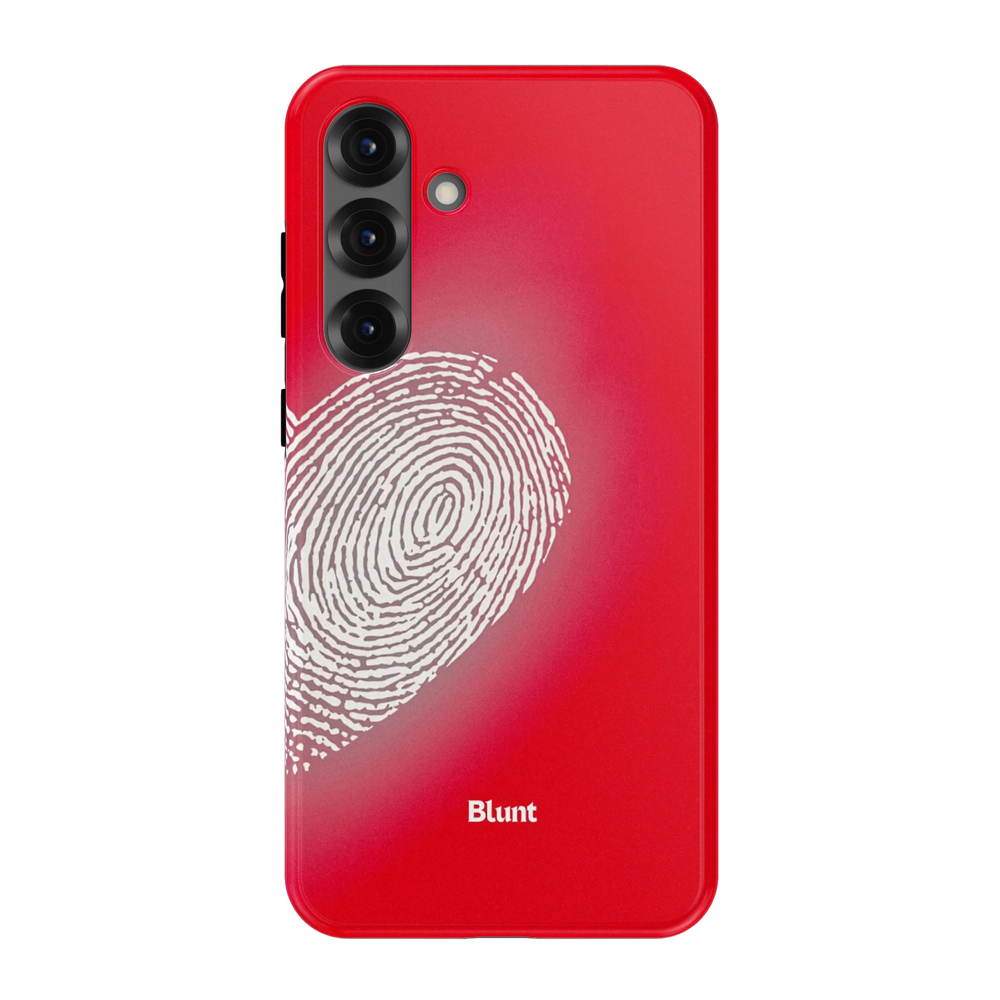 Heart Print Red Samsung Case
