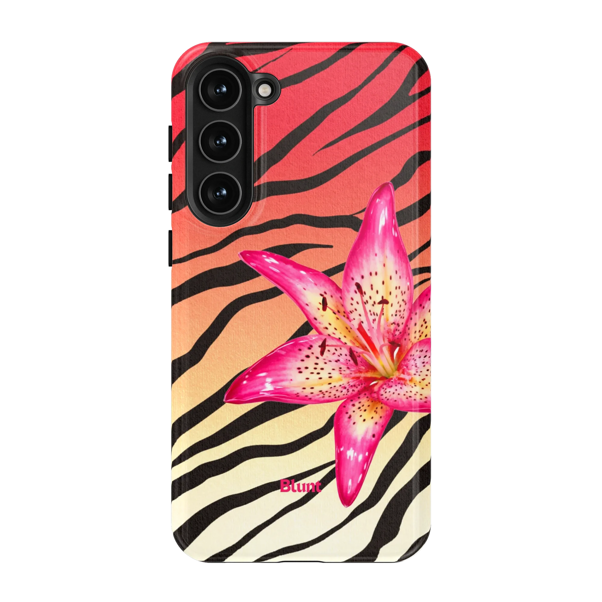 Striped-Lilly-samsung-case-Galaxy S23 Plus-1