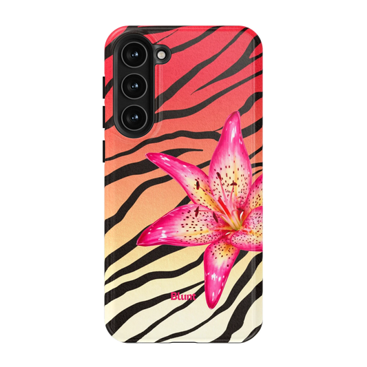 Striped-Lilly-samsung-case-Galaxy S23 Plus-1
