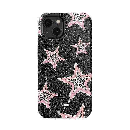 Pink Zebra Stars iPhone Case