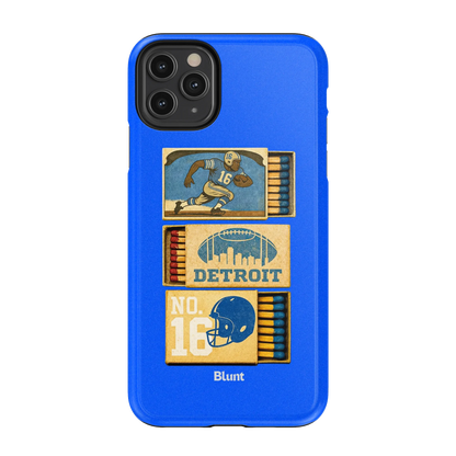 Detroit Football iPhone Case