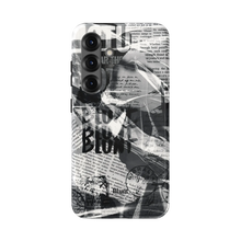 Black Love Letter Samsung Case