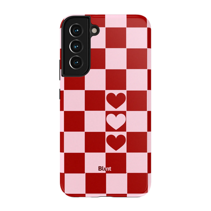 Checker Love Samsung Case