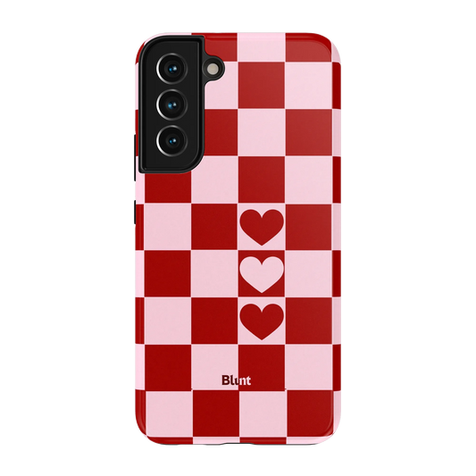 Checker Love Samsung Case