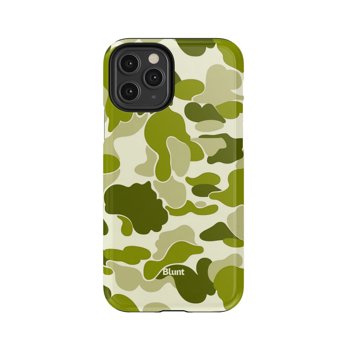 Lime Camo iPhone Case