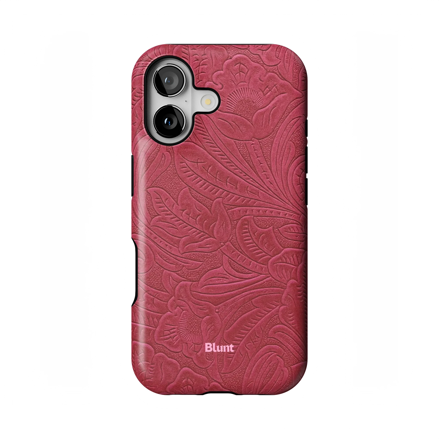 Mauve Leather iPhone Case