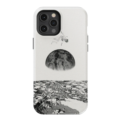 Static Moon iPhone Case