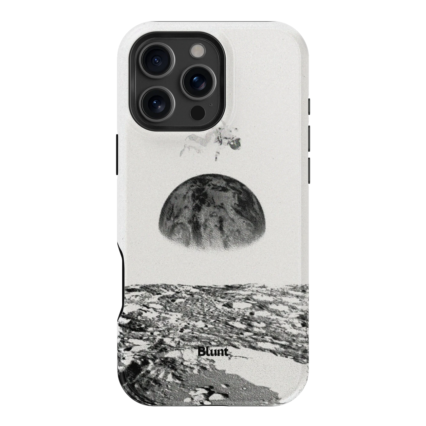 Static Moon iPhone Case