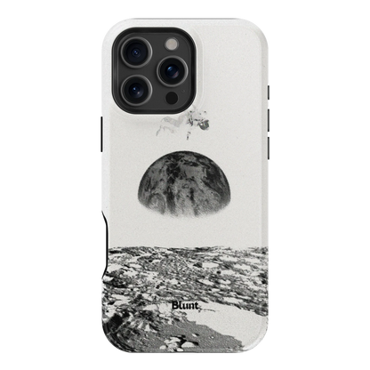 Static Moon iPhone Case