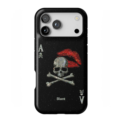 Skull Kiss iPhone Case