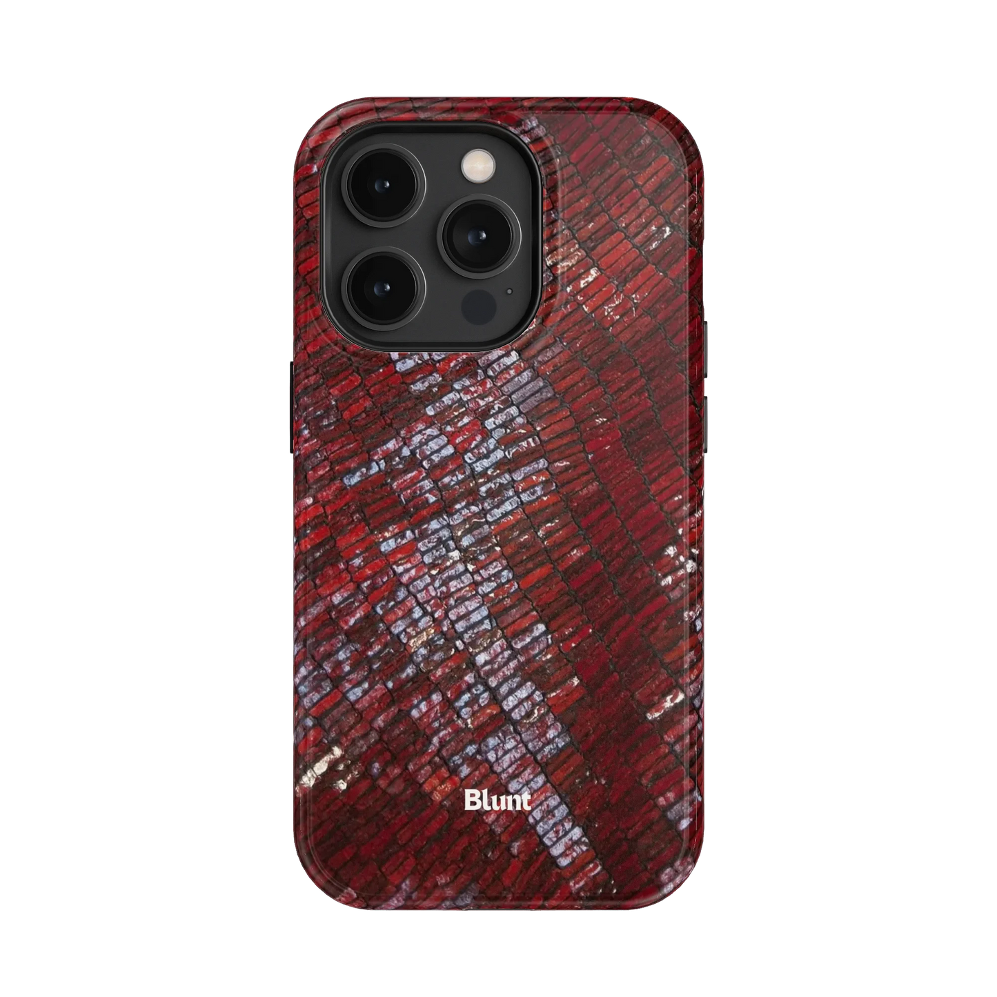 Crimson Scale iPhone Case
