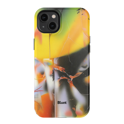 Golden Blur iPhone Case