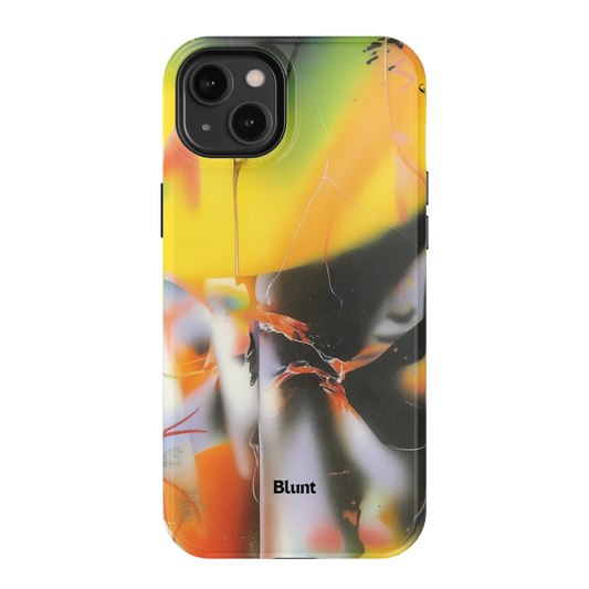 Golden Blur iPhone Case