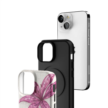 Purple-Floral-Luster-iphone-case-iPhone 13 Mini-3