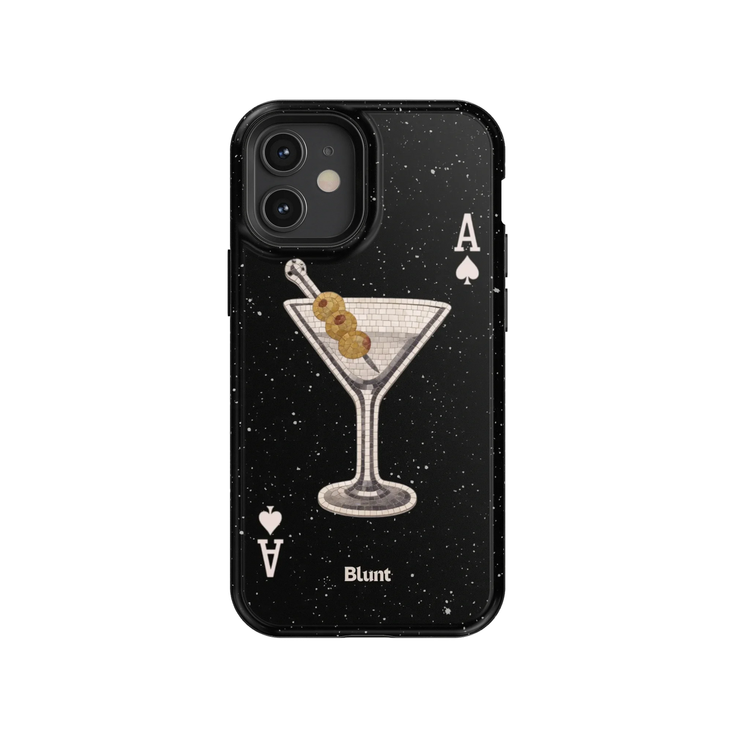 Black Dirty Martini iPhone Case