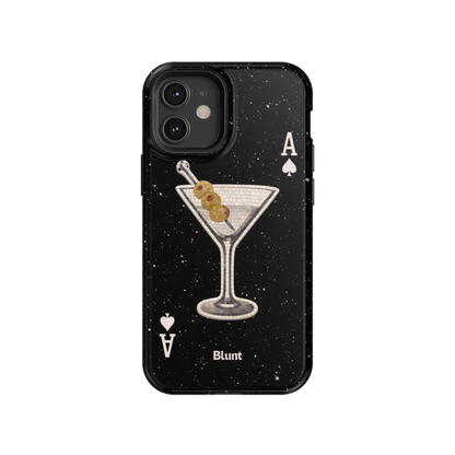 Black Dirty Martini iPhone Case