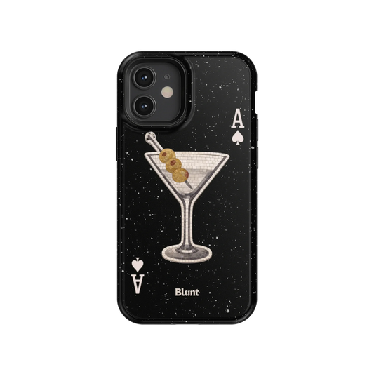 Black Dirty Martini iPhone Case
