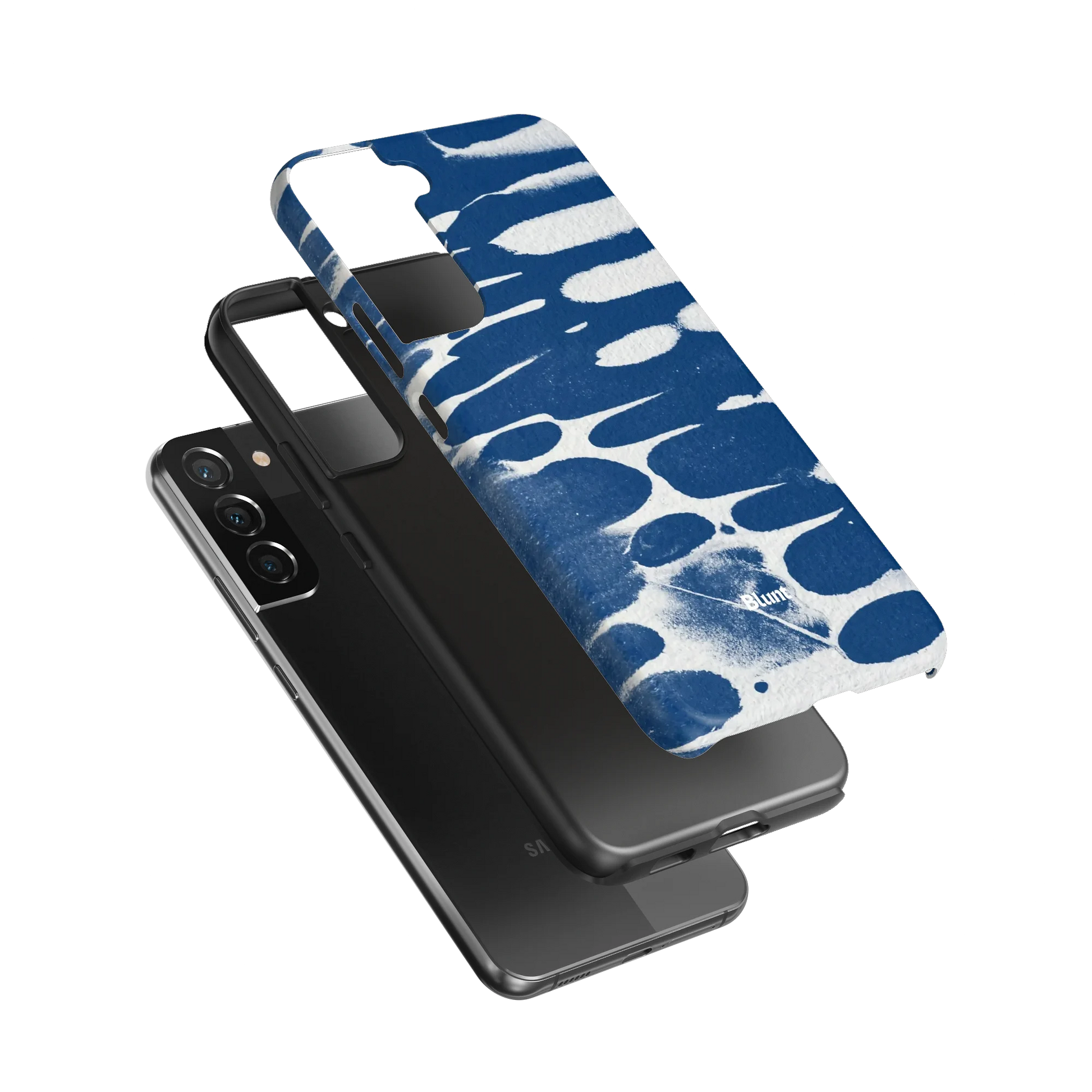 Navy-Noir-Abstract-samsung-case-Galaxy S22 Plus-3