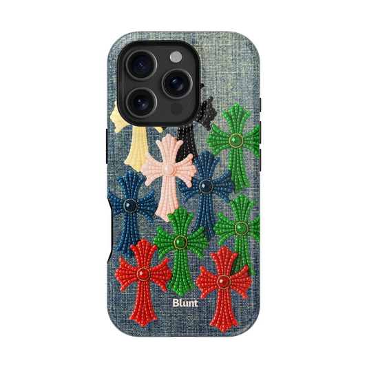 Cross Stitch iPhone Case