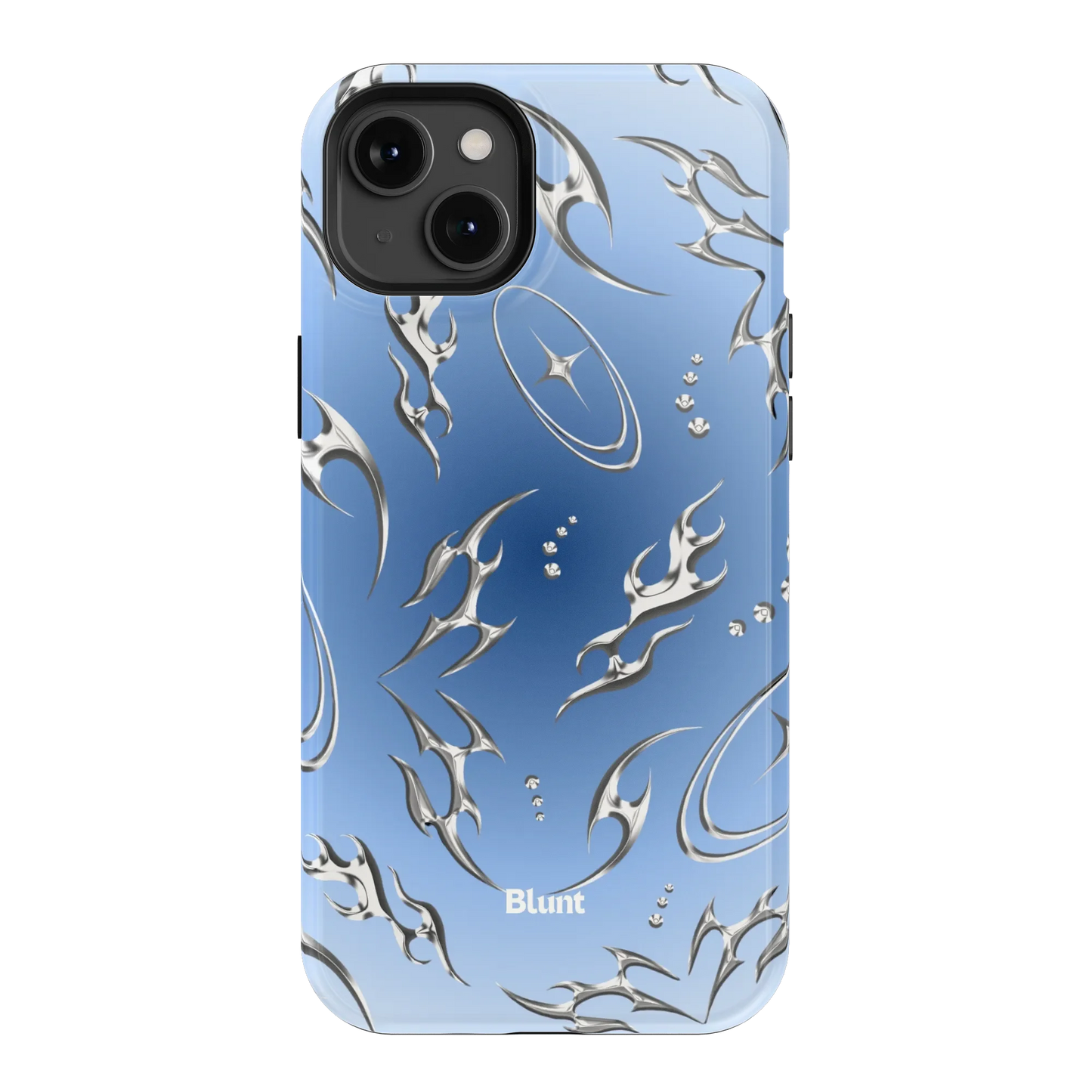 Blue Cyber iPhone Case