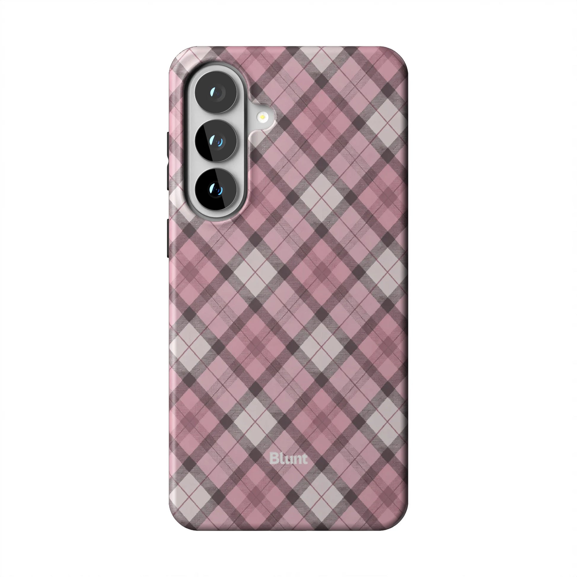 Pink-Plaid-samsung-case-Galaxy S26 Plus-1